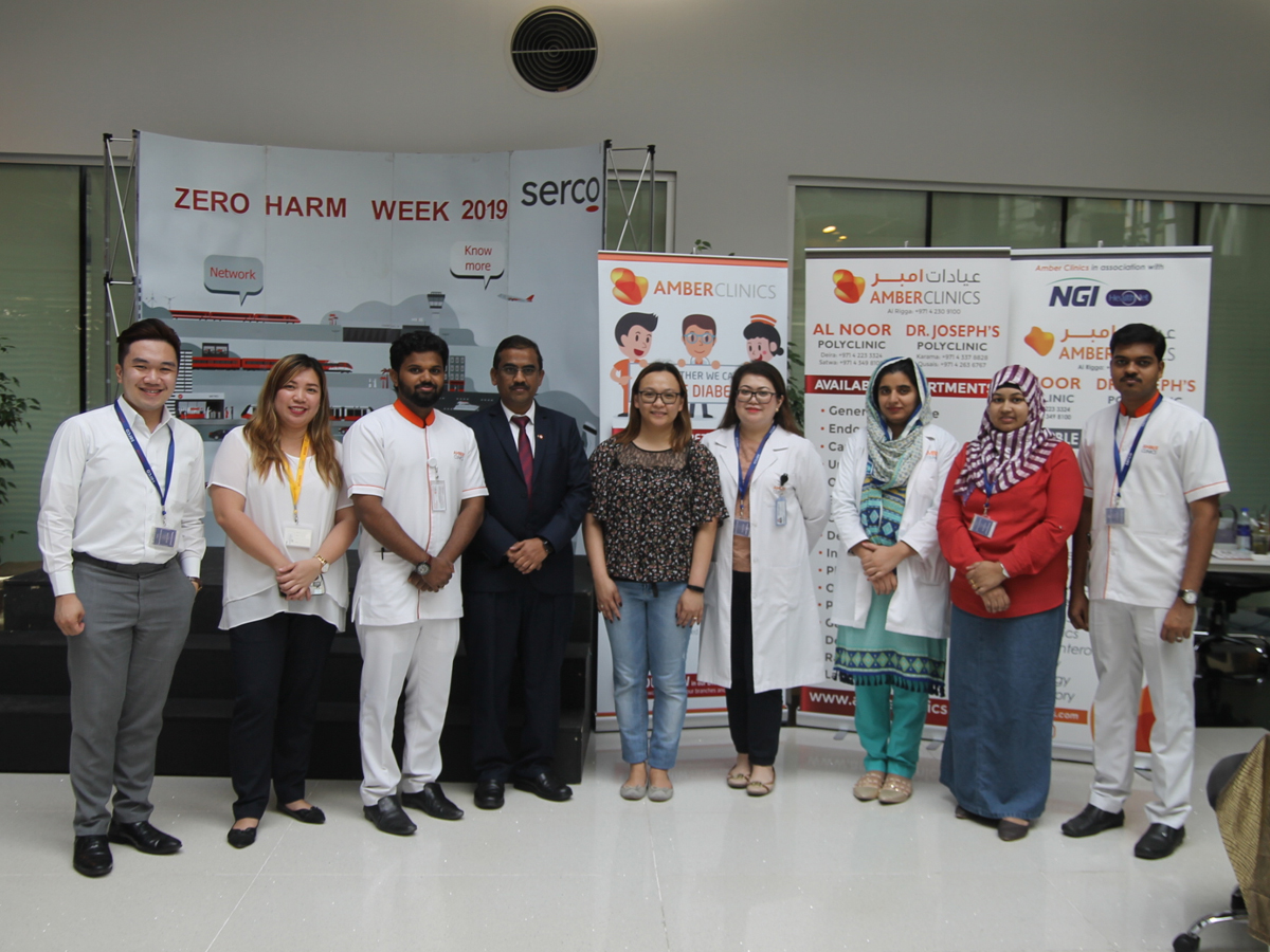 SERCO Wellness Camp- Zero Harm week